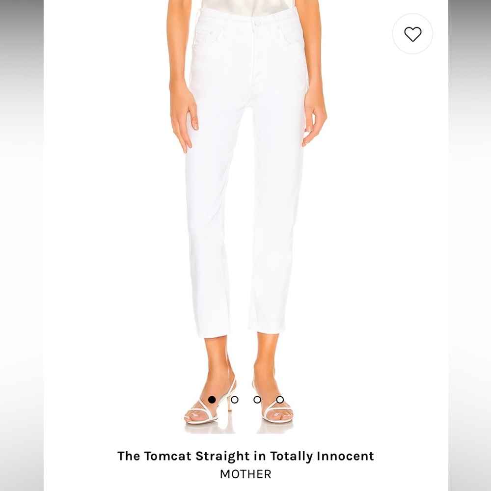MOTHER Superior Denim, The Tomcat Straight in Totally Innocent.
